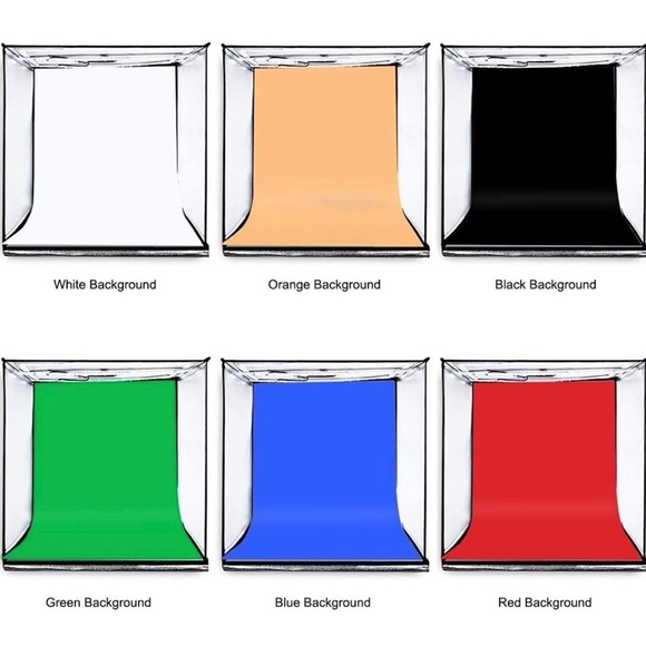 NEW IN BOX PULUZ Studio Foldable Softbox with 6 Colours Background - Picture 2 of 7